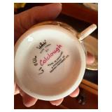 2 Vintage English Bone China Teacup Saucer Sets Royal Patrician