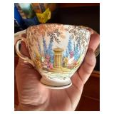 2 Vintage English Bone China Teacup Saucer Sets Royal Patrician