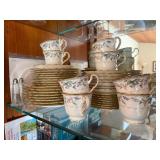 Noritake Brookhollow 4704 Bone China Dinnerware Set 40 Pc Japan