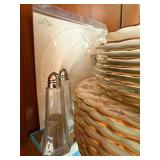 Noritake Brookhollow 4704 Bone China Dinnerware Set 40 Pc Japan