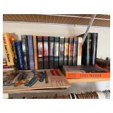 Mixed Book Lot Left Behind Tolkien Beevor Michener 20+ Volumes