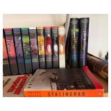 Mixed Book Lot Left Behind Tolkien Beevor Michener 20+ Volumes