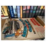 Mixed Book Lot Left Behind Tolkien Beevor Michener 20+ Volumes