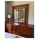 Palliser 2 Door 6 Drawer Dresser Chest & Matching Nightstand - (Item 238-458)
