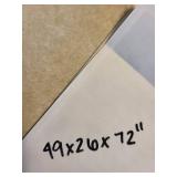 Oak China Cabinet Hutch with Glass Doors, 4 Drawers & Side Cabinet - Vintage