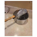 Whirley-Pop Popcorn Popper - The Genuine Stovetop Maker w/ Wooden Handles