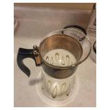 William Adams - No. 9394 English Lead Crystal Sauce Set with Ladle - No lids