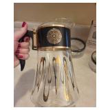 William Adams - No. 9394 English Lead Crystal Sauce Set with Ladle - No lids