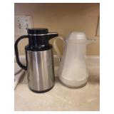 Brentwood Carafe & Stainless Steel Carafe - 2-Piece Kitchen Set