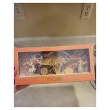 5-Piece Chinese Mythology Metal Bookmark Set in Orange Box