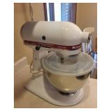 KitchenAid KSM90 5-Qt Tilt-Head Stand Mixer - White, Ultra Power