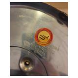 Waffle Iron - Vintage Round Electric with Wood Handles - Made in USA