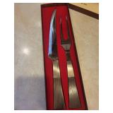 Burnco Steak & Rib Set - 3-Piece Stainless Carving Set