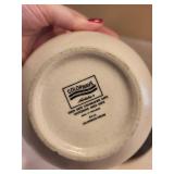 Noritake Colorwave Cream 8040 Bowls (2) & Plate