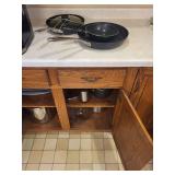 All-Clad Stainless Steel Stock Pot with Lid - Includes Pans & Green Silicone Colander