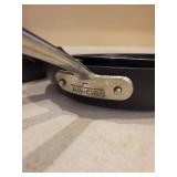 All-Clad Stainless Steel Stock Pot with Lid - Includes Pans & Green Silicone Colander