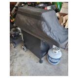 Weber Genesis Silver Gas Grill - 3-Burner with Propane Tank & Cover