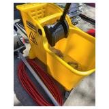 Rubbermaid Commercial Mop Bucket Wringer - XL PRO Floor Scrubber (Yellow)