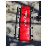 Fleet Farm Mechanics Creeper - Red Padded Rolling Seat with Steel Frame