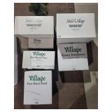 Snow Village Fisherman