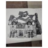 Snow Village Fisherman