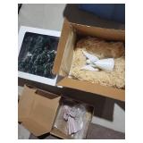 Angel Figurine Reading a Book - White Ceramic Decorative Sculpture