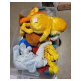 Assorted Plush Toys - Elephants, Dragon & Giraffe