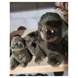 Assorted Plush Toys - Teddy Bears & Leopard Print Stuffed Animals