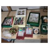 Christmas by Krebs Hand Decorated Glass Ornaments - Assorted Boxed Ornaments