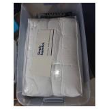 Simply Essential Microfiber Down Alternative Comforter King 104 in W x 90 in L