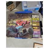 Aurora Thunderjet 500 Figure-8 Racing Set 1/4 Scale With Power Pack