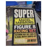 Aurora Thunderjet 500 Figure-8 Racing Set 1/4 Scale With Power Pack