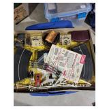 Aurora Thunderjet 500 Figure-8 Racing Set 1/4 Scale With Power Pack