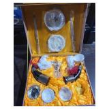 Decorative Sword with Engraved Scabbard - Inner Mongolia Ethnic Craft Gift Box