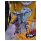 Decorative Sword with Engraved Scabbard - Inner Mongolia Ethnic Craft Gift Box