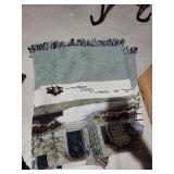 Floral-Patterned Area Rugs with Fringe (Lot of 5)