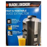 Black & Decker JE2200B 400-Watt Fruit & Vegetable Juice Extractor
