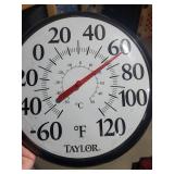 Two Taylor Outdoor Thermometers - 0-120°F / -60 to 50°C (Lot of 2)