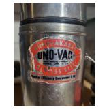 UNO-VAC Stainless Steel Vacuum Canister - Unbreakable, USA Made
