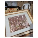 Malden APS Panoramic Frames - Rose Cross-Stitch & Paris Eiffel Scene (Lot of 2)