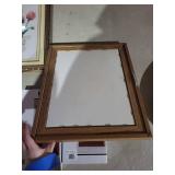 Malden APS Panoramic Frames - Rose Cross-Stitch & Paris Eiffel Scene (Lot of 2)