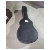 Acoustic Guitar - Faith Hope Love Flame Artwork in Red Case