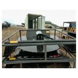 Mower King Skid Steer Brush Cutter   !!!! Damaged Shield!!!!