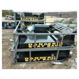 Mower King Skid Steer Brush Cutter   !!!! Damaged Shield!!!!