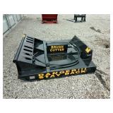 Mower King Skid Steer Brush Cutter   !!!! Damaged Shield!!!!
