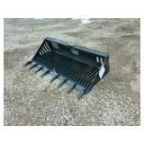 Skid Steer Rock Bucket 72