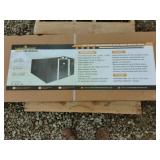 6ft x 8ft Galvanized Apex Roof Metal Shed