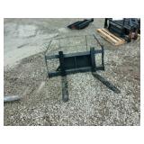 Mini Skid Steer Pallet Fork Frame