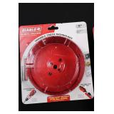 Diablo Bi-Metal Hole Saw Set - 6in, 4-1/2in, 3-5/8in Diameters (6-Pack)