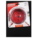 Diablo Bi-Metal Hole Saw Set - 6in, 4-1/2in, 3-5/8in Diameters (6-Pack)